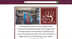 Desktop Screenshot of forkedvine.com